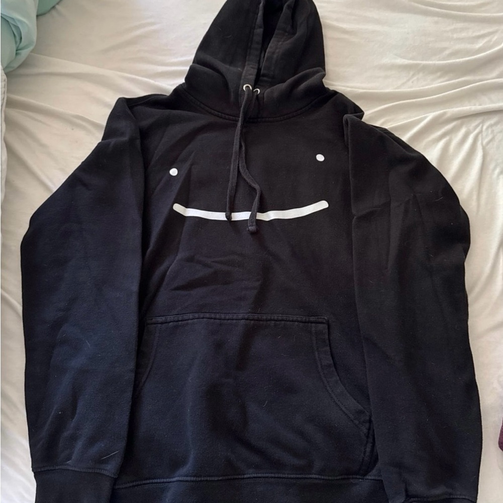 Black Graphic Hoodie